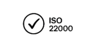 ISO 22000 certification logo