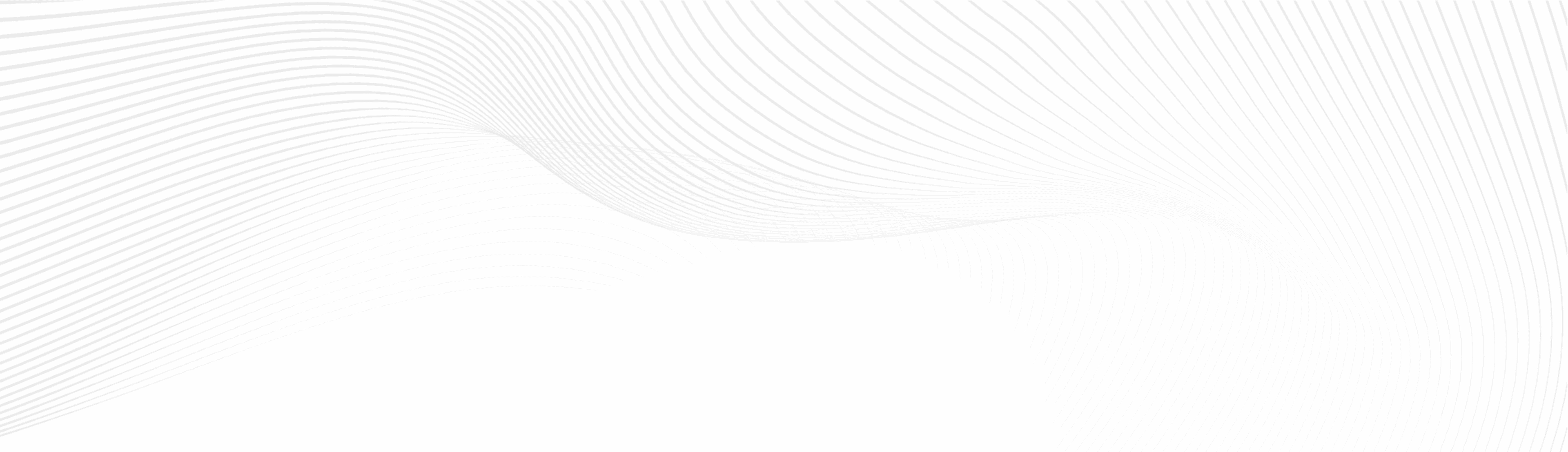 Minimalistic abstract wave pattern with soft grey curved lines flowing on a white background.