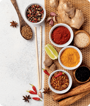 Natures Gift branded natural ingredient range.