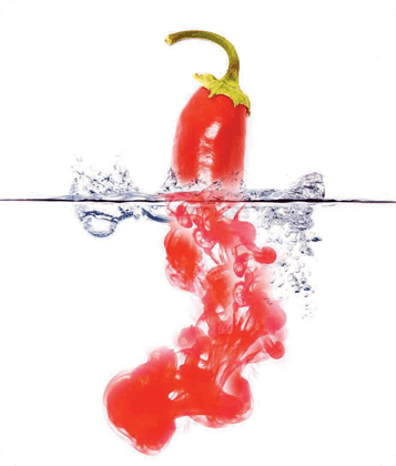 V Extrano branded chili powder.